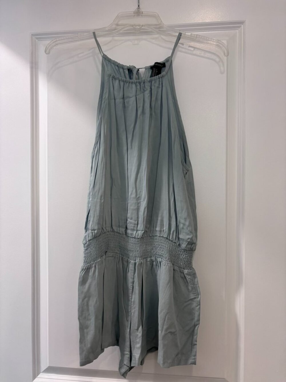 Forever21 Light Blue Romper